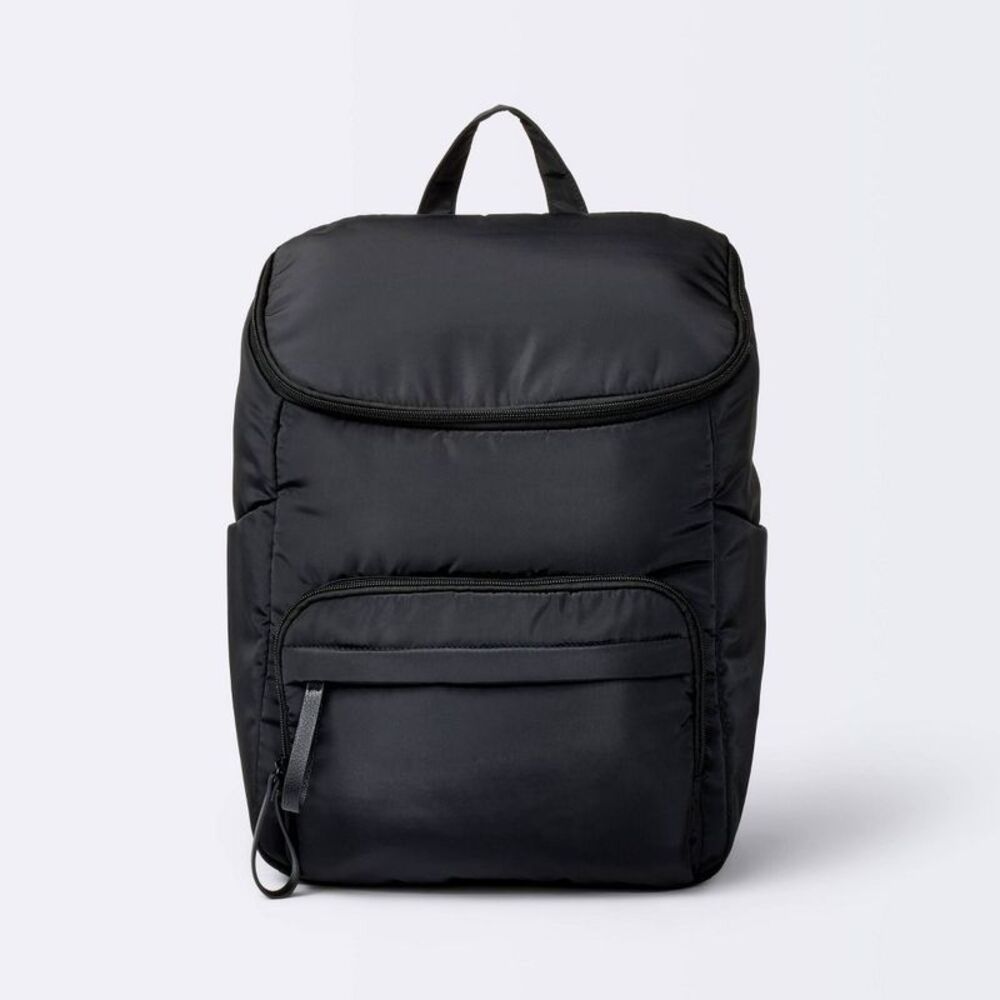 Cloud Island - Open-Top Diaper Backpack - Black - Cloud Island Black